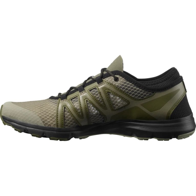 Olive Salomon Crossamphibian Swift 2 Men's Hiking Shoes | PH 80637B